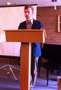 Dr. Martin Zeilinger delivers his Keynote Address